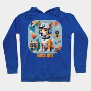 Hip Hop Hound: Retro Boombox Dog Hoodie